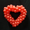 Ballonnen hart op frame 80 x 80